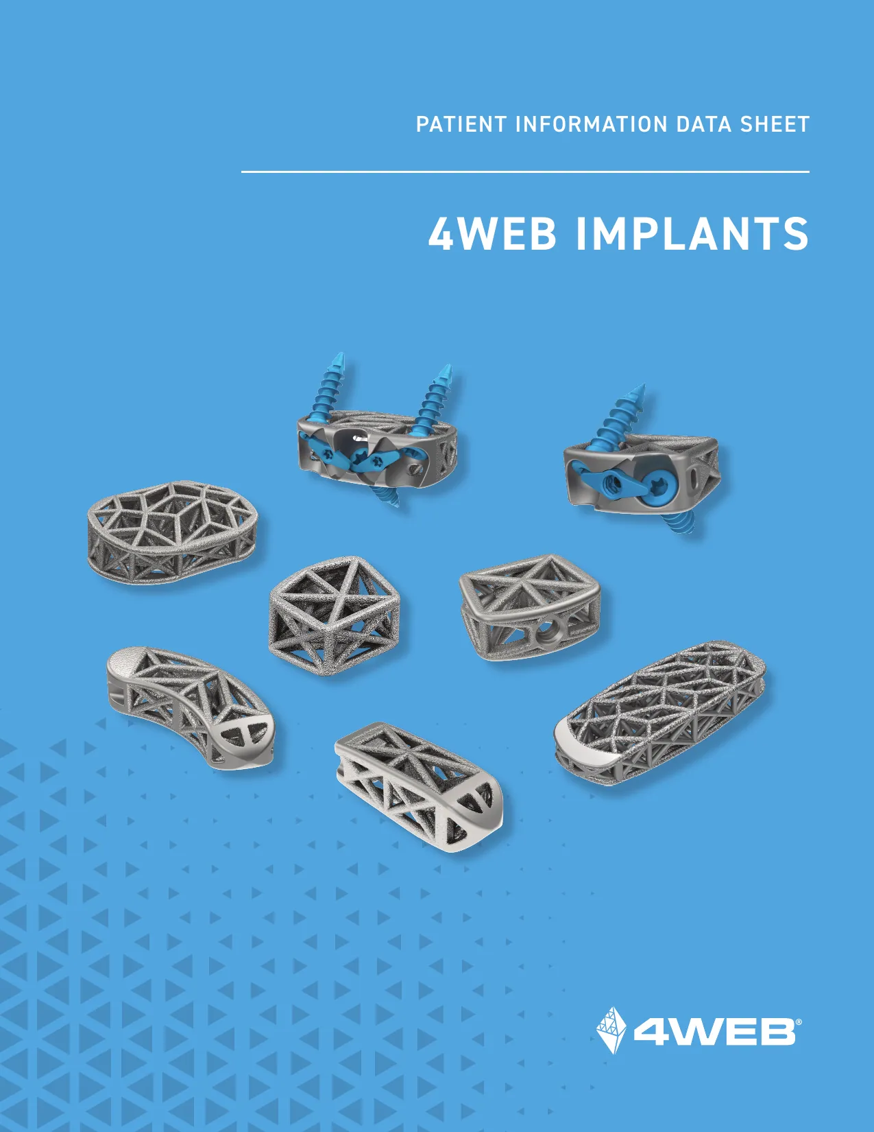 4WEB Implants Patient Information Data Sheet (English)